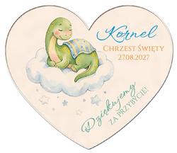 Magnesy z podziękowaniem Chrzest - wzór 23