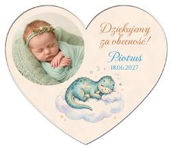 Magnesy z podziękowaniem Chrzest - wzór 24