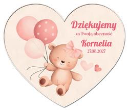 Magnesy z podziękowaniem Chrzest - wzór 29