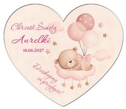 Magnesy z podziękowaniem Chrzest - wzór 31