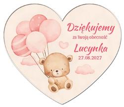 Magnesy z podziękowaniem Chrzest - wzór 32