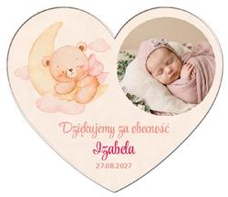 Magnesy z podziękowaniem Chrzest - wzór 34