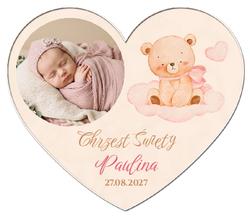 Magnesy z podziękowaniem Chrzest - wzór 37