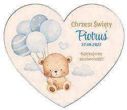 Magnesy z podziękowaniem Chrzest - wzór 45