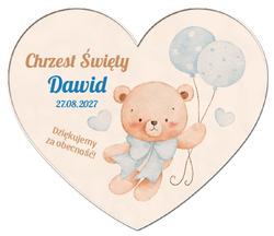 Magnesy z podziękowaniem Chrzest - wzór 46