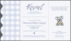 Zaproszenia Kiara - wzór 1