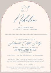 Zaproszenia Aida - wzór 1