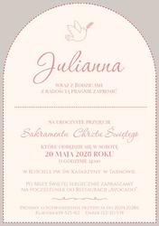 Zaproszenia Aida - wzór 2