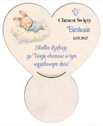 Podkładka pod czekoladkę na chrzest - wzór27