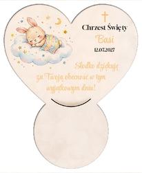 Podkładka pod czekoladkę na chrzest - wzór28