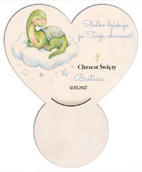 Podkładka pod czekoladkę na chrzest - wzór30