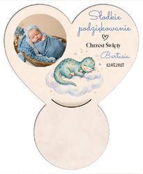 Podkładka pod czekoladkę na chrzest - wzór31