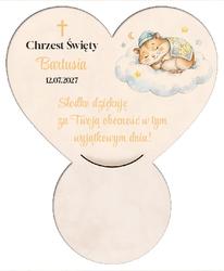 Podkładka pod czekoladkę na chrzest - wzór32