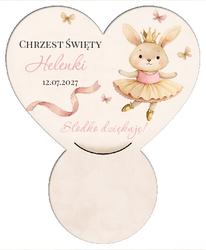 Podkładka pod czekoladkę na chrzest - wzór36