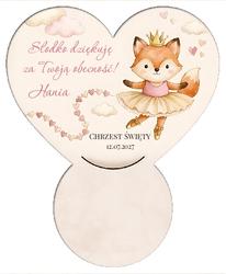 Podkładka pod czekoladkę na chrzest - wzór37