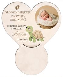 Podkładka pod czekoladkę na chrzest - wzór48