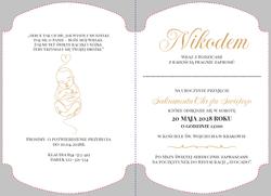 Zaproszenia Andrea - wzór 2