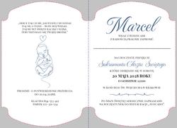 Zaproszenia Andrea - wzór 4