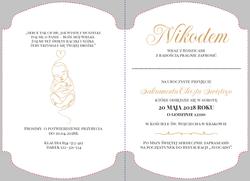 Zaproszenia Andrea - wzór 8