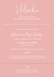 Zaproszenia Arleta - wzór 1