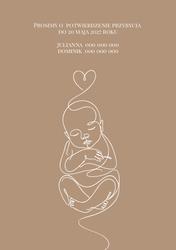 Zaproszenia Arleta - wzór 3