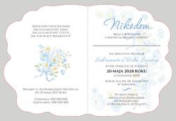 Zaproszenia Alika2 - wzór 1