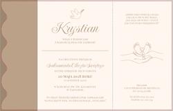 Zaproszenia April - wzór 2