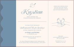 Zaproszenia April - wzór 3