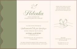 Zaproszenia April - wzór 4