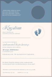 Zaproszenia Klaudia - wzór 5