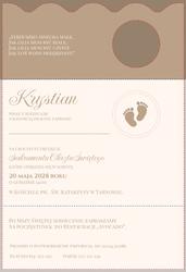 Zaproszenia Klaudia - wzór 7