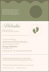 Zaproszenia Klaudia - wzór 8