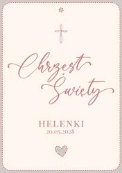 Zaproszenia Nela - wzór 1