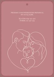 Zaproszenia Nela - wzór 1