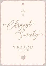 Zaproszenia Nela - wzór 3