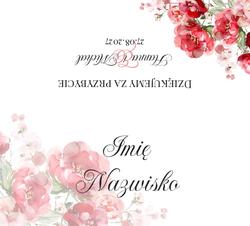 Winietki na stół Amber - wzór 1