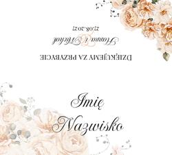 Winietki na stół Amber - wzór 4