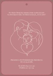 Zaproszenia Nela - wzór 1