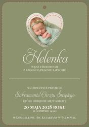 Zaproszenia Nela - wzór 4