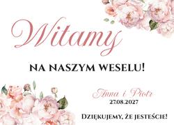 Tablica powitalna Amber - wzór 2