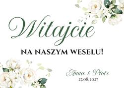 Tablica powitalna Amber - wzór 3