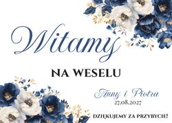 Tablica powitalna Amber - wzór 5