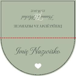 Winietki na stół - Penelopa - Nancy - Ariela - wzór1