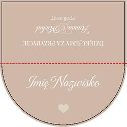Winietki na stół - Penelopa - Nancy - Ariela - wzór2