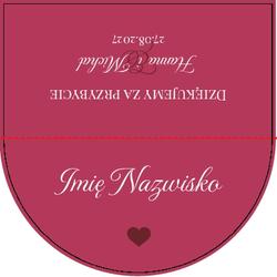 Winietki na stół - Penelopa - Nancy - Ariela - wzór5