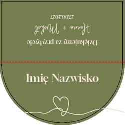 Winietki na stół - Penelopa - Nancy - Ariela - wzór7