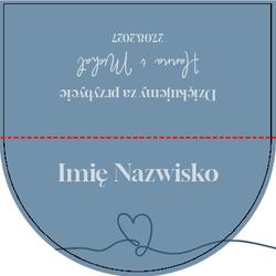 Winietki na stół - Penelopa - Nancy - Ariela - wzór9
