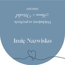 Winietki na stół - Penelopa - Nancy - Ariela - wzór9