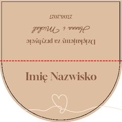 Winietki na stół - Penelopa - Nancy - Ariela - wzór10