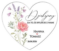 Magnesy z podziękowaniem Fiorella - wzór 1